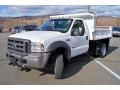 2005 F450 Super Duty XL Regular Cab 4x4 Chassis Dump Truck #1