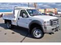 2005 F450 Super Duty XL Regular Cab 4x4 Chassis Dump Truck #3