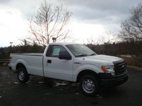 Oxford White Ford F150 XLT Regular Cab.  Click to enlarge.