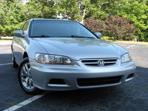 Satin Silver Metallic Honda Accord EX V6 Coupe.  Click to enlarge.