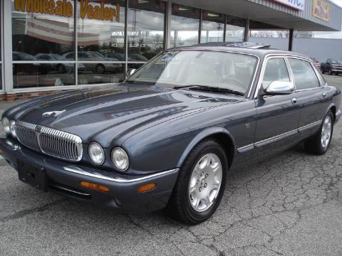 Aegean Blue Metallic Jaguar XJ Vanden Plas.  Click to enlarge.