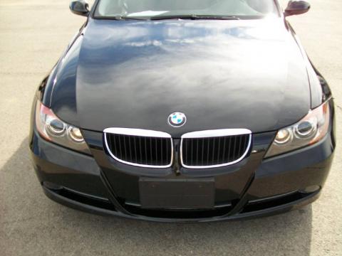 Jet Black BMW 3 Series 328i Sedan.  Click to enlarge.