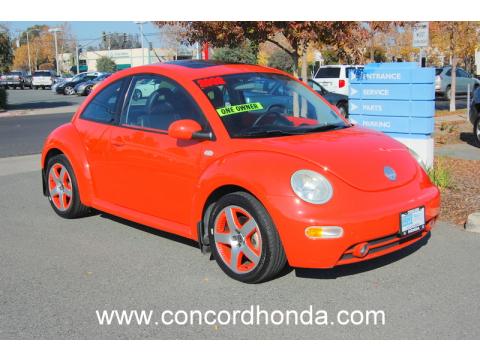 Snap Orange Volkswagen New Beetle Special Edition Snap Orange Color Concept Coupe.  Click to enlarge.