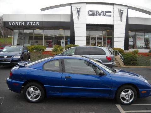 Electric Blue Metallic Pontiac Sunfire .  Click to enlarge.