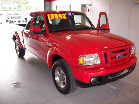 Torch Red Ford Ranger Sport SuperCab. Click to enlarge. Torch Red Ford Ranger Sport SuperCab. Click to enlarge.