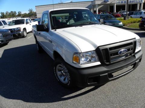 Oxford White Ford Ranger XL Regular Cab.  Click to enlarge.