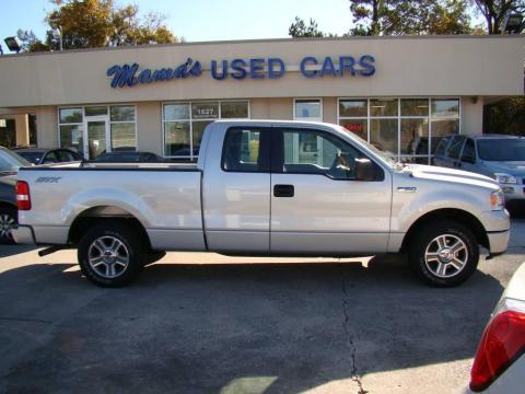 Silver Metallic Ford F150 STX SuperCab.  Click to enlarge.