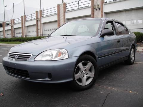 Iced Teal Pearl Honda Civic LX Sedan.  Click to enlarge.