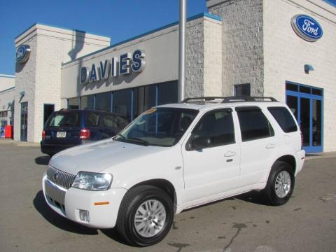 Oxford White Mercury Mariner Luxury 4WD. Click to enlarge. Oxford White Mercury Mariner Luxury 4WD. Click to enlarge.