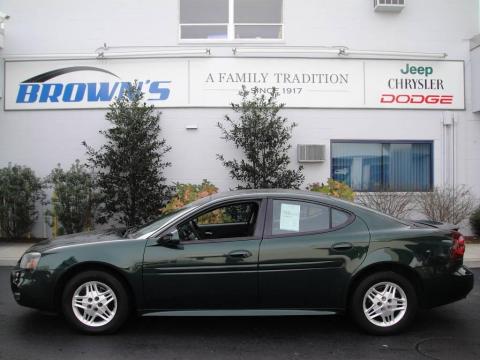 Polo Green Metallic Pontiac Grand Prix GT Sedan.  Click to enlarge.