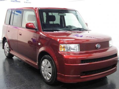 Salsa Red Pearl Scion xB .  Click to enlarge.