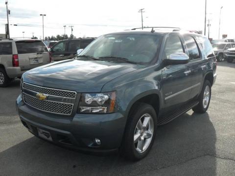 Blue Granite Metallic Chevrolet Tahoe LTZ 4x4.  Click to enlarge.