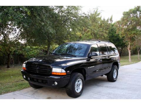 Black Dodge Durango SLT 4x4.  Click to enlarge.