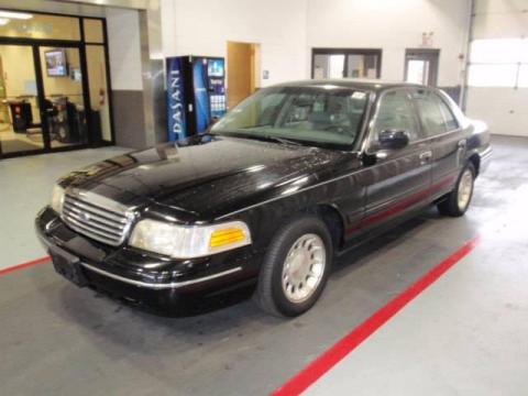 Black Ford Crown Victoria LX.  Click to enlarge.