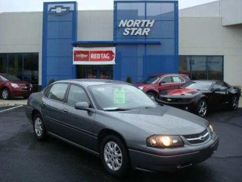 Dark Silver Metallic Chevrolet Impala LS.  Click to enlarge.