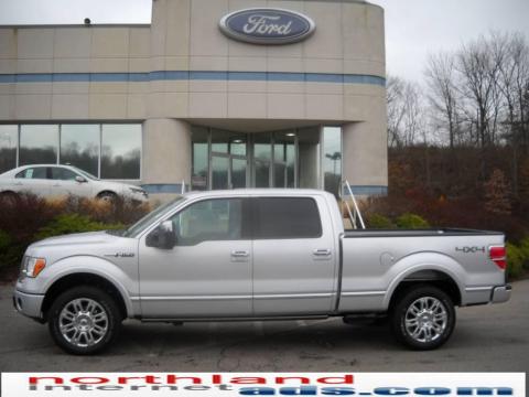 Ingot Silver Metallic Ford F150 Platinum SuperCrew 4x4.  Click to enlarge.