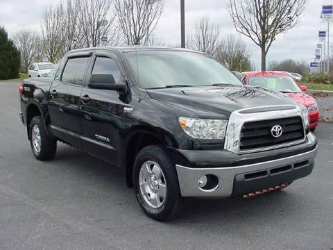 Black Toyota Tundra TRD CrewMax 4x4.  Click to enlarge.