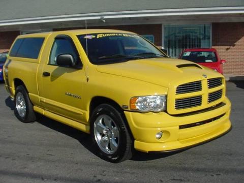 Solar Yellow Dodge Ram 1500 SLT Rumble Bee Regular Cab.  Click to enlarge.