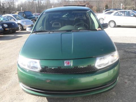Rain Forest Green Saturn ION 2 Sedan.  Click to enlarge.