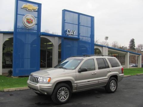 Light Pewter Metallic Jeep Grand Cherokee Limited 4x4.  Click to enlarge.