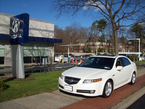 White Diamond Pearl Acura TL 3.2.  Click to enlarge.