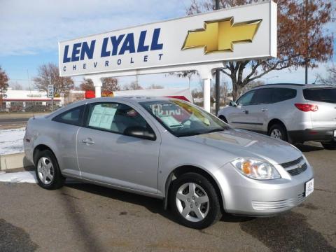 Ultra Silver Metallic Chevrolet Cobalt LS Coupe.  Click to enlarge.