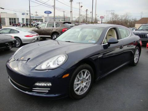Dark Blue Metallic Porsche Panamera S.  Click to enlarge.