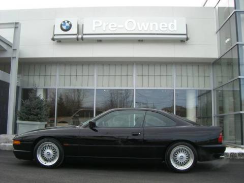 Jet Black BMW 8 Series 850CSi.  Click to enlarge.