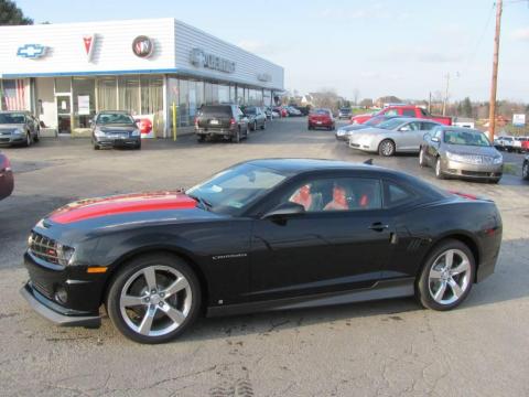 Black Chevrolet Camaro SS/RS Coupe.  Click to enlarge.