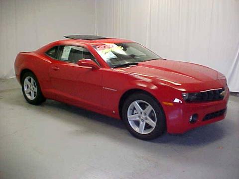 Victory Red Chevrolet Camaro LT Coupe.  Click to enlarge.