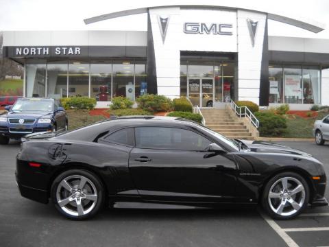 Black Chevrolet Camaro SS/RS Coupe.  Click to enlarge.