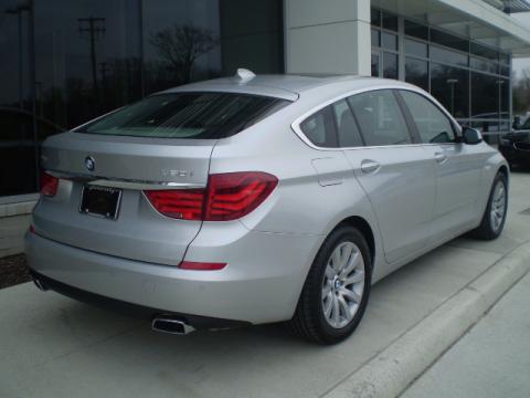 Titanium Silver Metallic BMW 5 Series 550i Gran Turismo.  Click to enlarge.