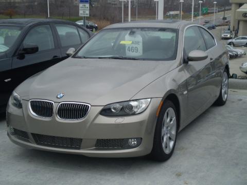 Platinum Bronze Metallic BMW 3 Series 335xi Coupe.  Click to enlarge.