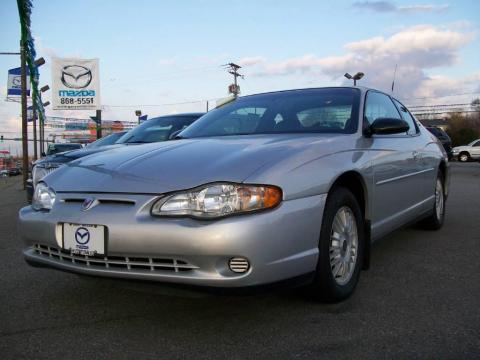 Galaxy Silver Metallic Chevrolet Monte Carlo LS.  Click to enlarge.