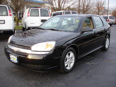 Black Chevrolet Malibu Maxx LS Wagon.  Click to enlarge.