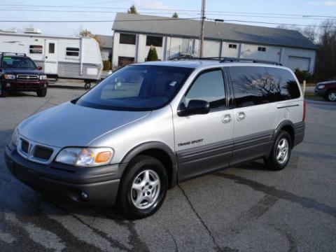 Bright Silver Metallic Pontiac Trans Sport Montana.  Click to enlarge.