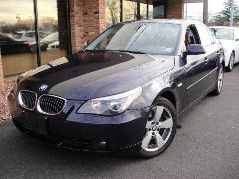 Monaco Blue Metallic BMW 5 Series 525xi Sedan.  Click to enlarge.
