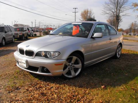 Titanium Silver Metallic BMW 3 Series 325i Coupe.  Click to enlarge.