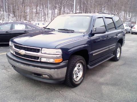 Dark Blue Metallic Chevrolet Tahoe LS 4x4.  Click to enlarge.