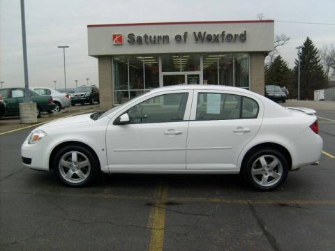Summit White Chevrolet Cobalt LT Sedan.  Click to enlarge.
