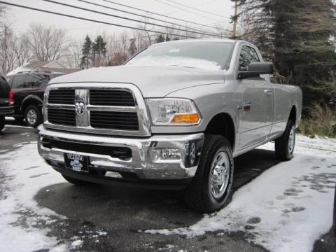 Bright Silver Metallic Dodge Ram 2500 SLT Regular Cab 4x4.  Click to enlarge.