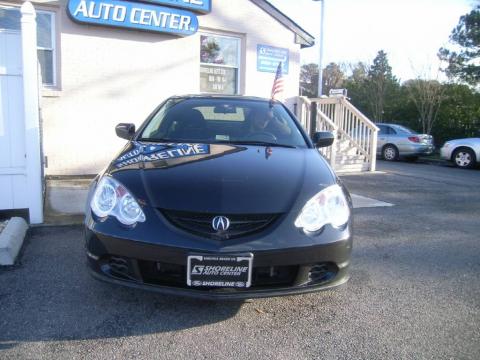 Nighthawk Black Pearl Acura RSX Sports Coupe.  Click to enlarge.