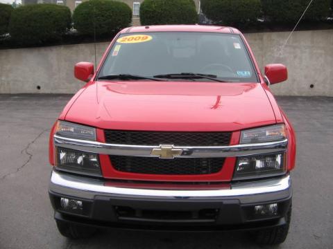 Victory Red Chevrolet Colorado LT Crew Cab 4x4.  Click to enlarge.