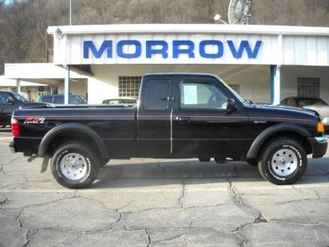 Black Ford Ranger FX4 Level II SuperCab 4x4.  Click to enlarge.