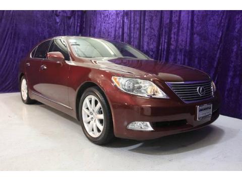 Noble Spinel Red Mica Lexus LS 460.  Click to enlarge.