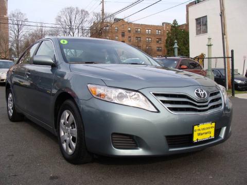 Aloe Green Metallic Toyota Camry LE.  Click to enlarge.