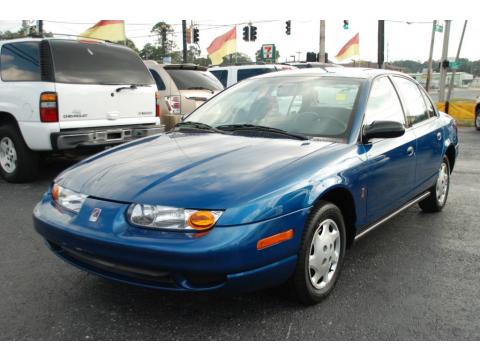 Blue Saturn S Series SL1 Sedan.  Click to enlarge.