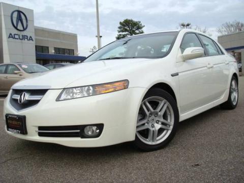 White Diamond Pearl Acura TL 3.2.  Click to enlarge.