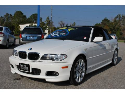 Alpine White BMW 3 Series 330i Convertible.  Click to enlarge.
