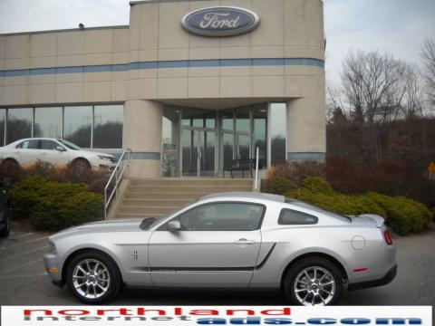 Brilliant Silver Metallic Ford Mustang V6 Premium Coupe.  Click to enlarge.